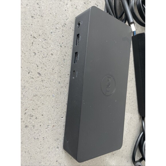 Dell D6000 Universal  Docking Station - Black - W/ 130W Power Adapter - Picture 2 of 10